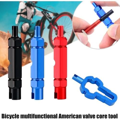 Bicycle Valves Core Wrench Portable Disassembly Tool for Removing Inner Tube Tires Bicycle Repair Tools UT