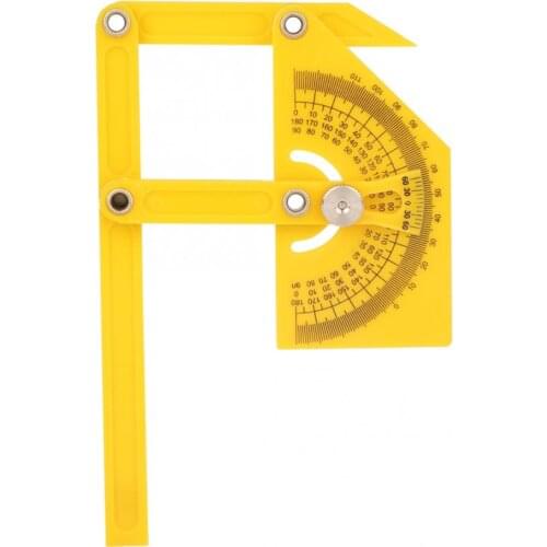 Angle finder protractor Goniometer 180 Degree Protractor Angle Finder Miter Gauge Arm Measuring Ruler