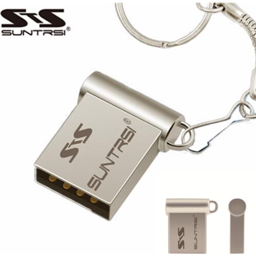 Suntrsi USB Flash Drive 4g 8g Pen drive 16g 32g 64G pendrive 128G usb флешка waterproof u-disk 2.0 key stick gift for PC
