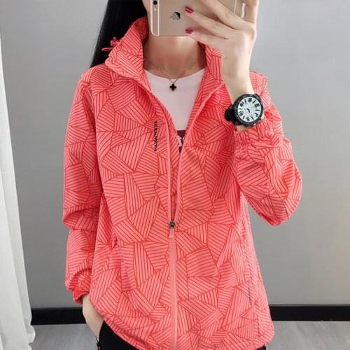 Waterproof Jackets Women Casual Fashion Thin Coat Couples Windbreaker Outdoor Hiking Cycling Mens top Spring Autum Plus size