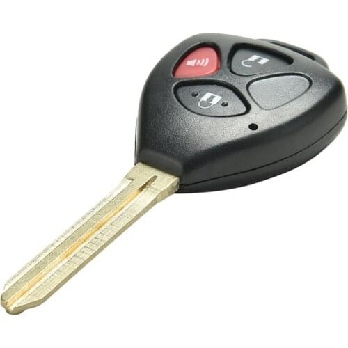 Replacement Blank Key Shell Case Car Remote Fob For Toyota Scion 3 Buttons Car Accessories