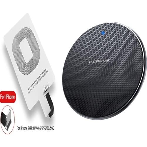 15W Qi Wireless Charger Receiver Coil Kits For iPhone12 11 8 7 6 Fast Wirless Charging Pad For Samsung Xiaomi Huawei