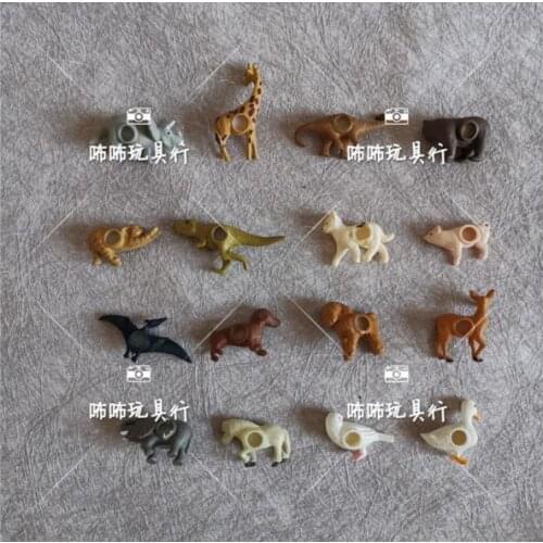 50PCS/lot Cartoon Action Figure Toy Cute Little Animal 2-4CM Animal Dolls Birthday Gift For Boys Girls Kids Toys