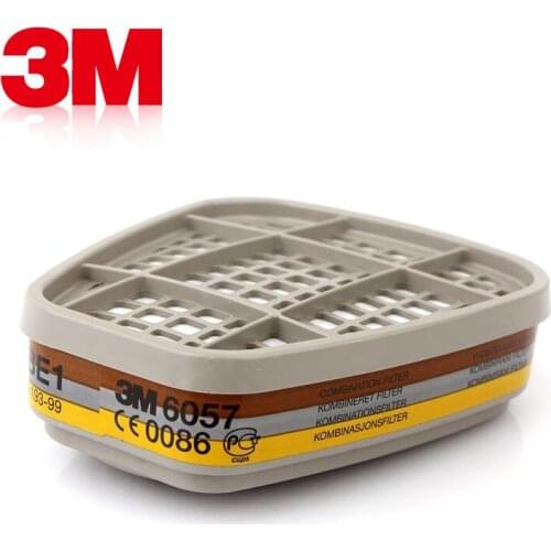 6057 anti-gas anti-powder anti-glass slag / dust cover filter poison box with 62006800 accessories