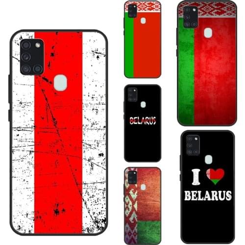 Belarus Flag For Samsung A51 A71 A10 A30S A40 A50 A70 Case For Galaxy A31 A21S A11 A20e M21 M31 Coque