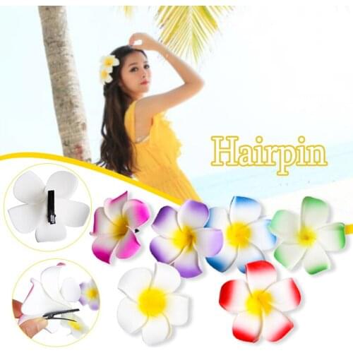EVA Flower Hair Clips for Women Hair Accessories Headwear Barrette Hairpins Headdress Hairgrip H88F