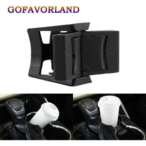 55618-0E170-C0 556180E170C0 Center Console Cup Holder Insert Divider Black For Toyota Highlander 2014 2015 2016 2017 2018-2020