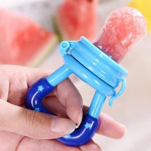 Baby Food Feeder Teeth Pacifier Infant Baby Teether Fruit Feeder Pacifier Infant Food Pacifier Silicone Teething Toys