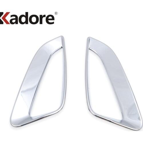 For toyota yaris G Design Hatchback 2020 2021 ABS Chrome Rear Fog Light Lamp Cover Decoration Trim Exterior Car Accessories
