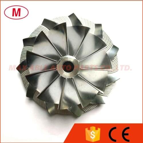 HX35 3599649/4035699 53.91/78.00mm 11+0 blades High Performance Turbocharger Aluminum 2618/Milling/Turbo Billet compressor wheel