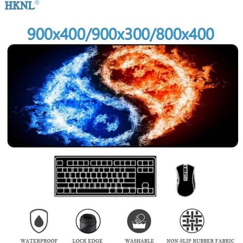 Mouse Pad Fish Deskmat Pc Accessories Gaming Accessory Pc Gamer Trubber Gamer Keyboard Gaming Mouse Mat 900x400 Rug DropShipping