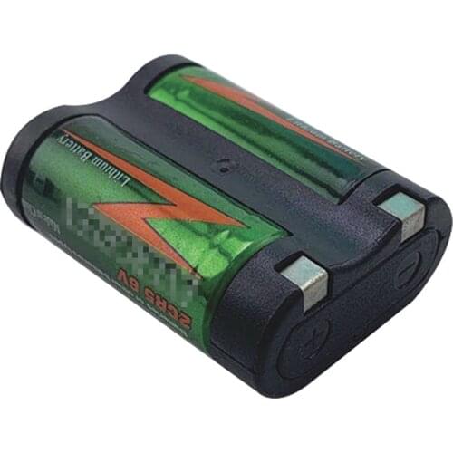 2PCS 2CR5 Camera Photo Flash Film Rangefinder Battery DL245 EL2CR5 KL2CR5 RL2CR5 6V Lithium Battery for EVERGREEN made in USA