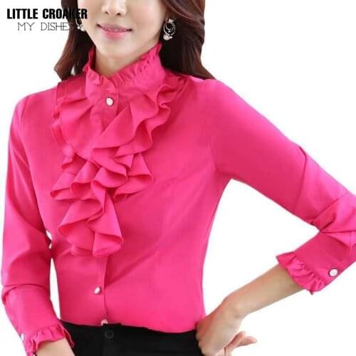 Little croaker Womens Office Shirts