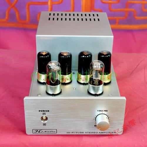 ST-6P6P 6N9P+6P6P push-pull tube amplifier DIY kit, output power: 12W×2, frequency response: 28HZ-20KHZ, Input mode: RCA