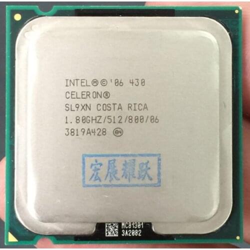 Intel Celeron E430 LGA 775 Desktop CPU Intel central processing unit