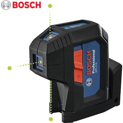 Bosch GPL 3 G Professional Point Laser Nivel Laser With Highly Visible Green Laser Points Self-Leveling Laser Level GPL3G