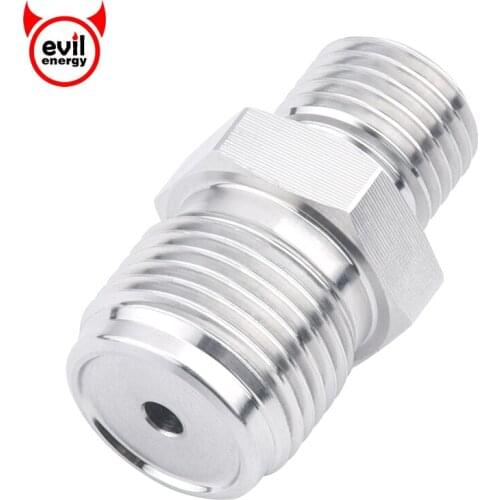 Evil energy M18*1.5 Steel CNC Fuel Rail Fitting For Chevrolet Silverado GMC Sierra 2004.5-2010 Duramax LB7 LBZ LMM 113071000