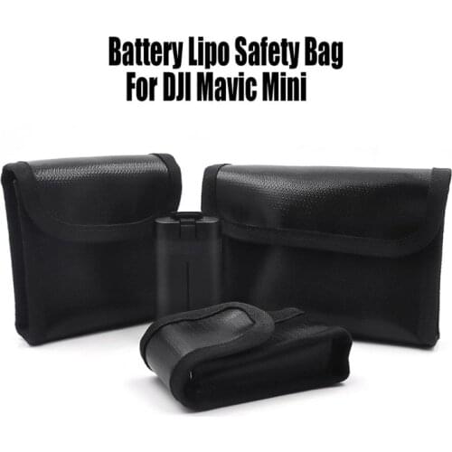 STARTRC Mavic Mini Fireproof Lipo Battery Bag Explosion-Proof Battery Safety Bag For FPV RC Protective Drones Battery Bag