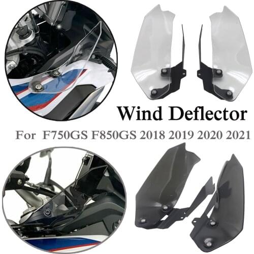For BMW F750GS F850GS 2018 2019 2020 2021 Motorcycle Wind Deflector Pair Windshield Handguard Cover Side Panels F 750 850 GS