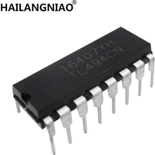 10pcs TL494CN TL494 494 Switching Controllers 40kHz 200mA PWM DIP-16 new original