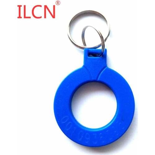 125khz ID Read Only Badge Keyfob RFID Tag llavero Proximity EM4100 Keychain Sticker Key Fob Token Ring Chip Multiple Choices 1