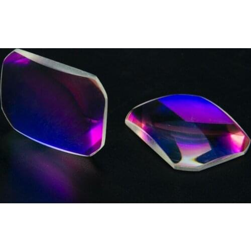 5PCS Defective Optical Glass Plano Convex Lens Aspherical Laser Reflect Transmission Lentes Focal Length 62mm Magnifying Lenses