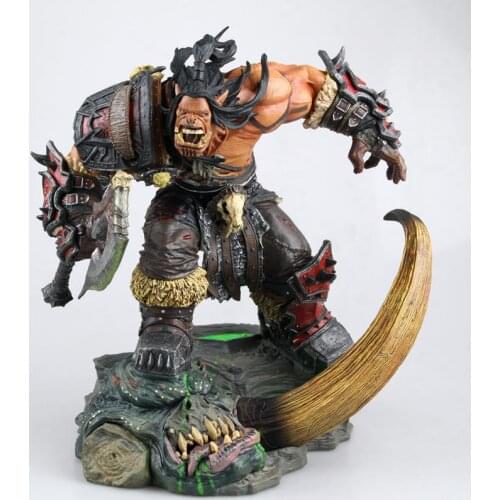 Anime Game Figure Grommash Hellscream Boxed Model Figure Game characters