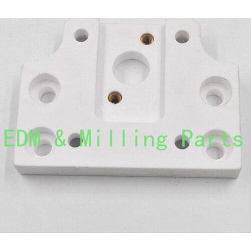 EDM Wire Cut Machine S303-1 Ceramic Upper Isolator Plate 13X80X58.3mm For CNC Sodick AQ Machine Service