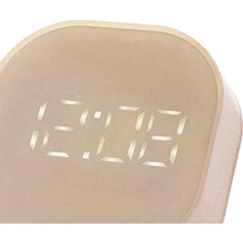 Mini Cube Bedside Digital Alarm Clock Magnetic with Snooze Timer