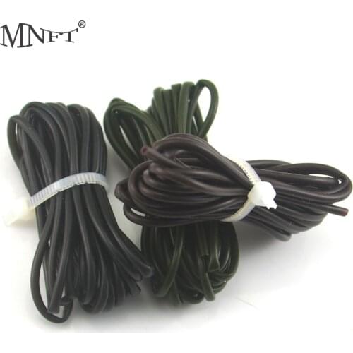 MNFT 6Pcs/Set (1Meters/Pcs) Carp Fishing Silicone Rigs Tube Sleeve Pretend Fishing Lines For Carp Fishing Carping Accessories