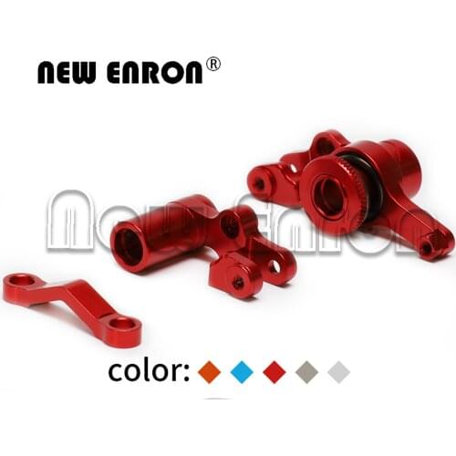 NEW ENRON Alloy Steering Bellcranks Servo Saver Set #6845X For RC Traxxas 1/10 Slash 4x4 Rustler Stampede XO-1 Upgrade Parts