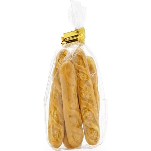 Odoria 1:12 Miniature 6Pcs/Bag French Baguette Bread Set Mini Fake Food Kitchen Dollhouse Accessories Doll House Decoration
