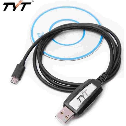 Original TYT TH-9800 Plus USB Programming Cable Driver CD Win10 For Mobile Radio TYT TH-9800 Plus TH-7800 TH-8600 Car Radio