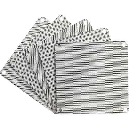 5PCS 8cm 9cm 12cm 14cm Computer PC Mesh PVC Fan Dust Filter Dustproof Case Computer Mesh Cover Chassis Dust Cover 120mm 80mm