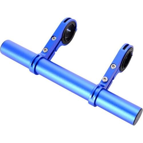 Bike Flashlight Holder Handle Bar Bicycle Accessories Extender Mount Bracket Multipurpose Extension Rack QW