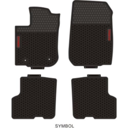 Rubber Car Floor Mats for Renault CLIO LOGAN SYMBOL Special No Odor Trunk Carpets Waterproof