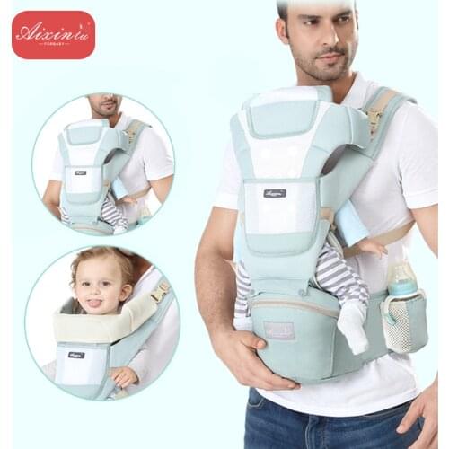Baby Sling Comfortable Waist Stool 0-36M Infant Hipseat Carrier Front Facing Backpack Pouch Wrap Newborn Travel Activity Gear