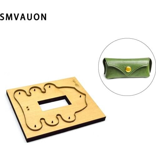 SMVAUON Earphone Package Storage Bag Wood Die Diy New Fashion Steel Die Leather Cutter Die Suitable For Die Cutting Machines
