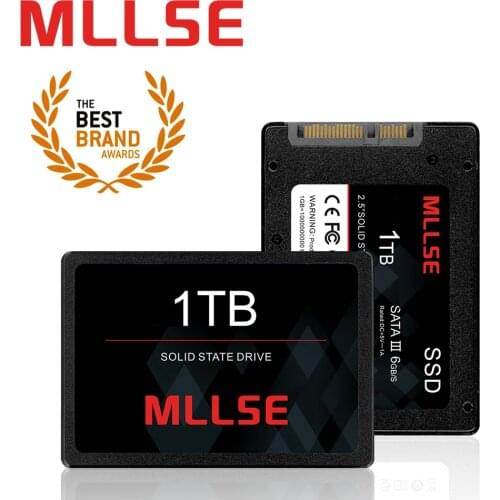 MLLSE SSD 1TB SATA3 2.5 Inch ssd TLC 500MB/s Internal Solid State Drives for Laptop and Desktop PC Factory price