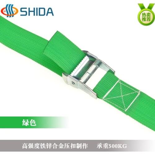 1pcs 5cm*8m-12m Colorful Ratchet Tie Down Belt Luggage Bag Lashing PP Webbing Strap With Metal Buckle,Fixed Cargo Retractor