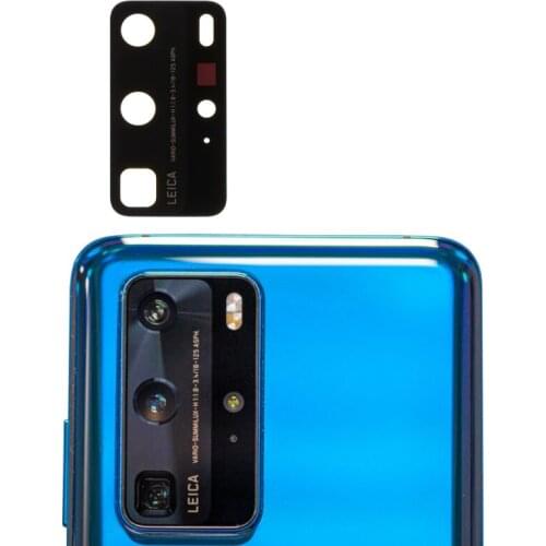 10Pcs Rear Camera Glass Lens For Huawei P40 Pro Back Camera Lens Glass Cover Replacement Main Camera Lens with Ahesive Sticker