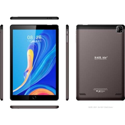 10 Inch Tablet PC 1GB RAM 16GB ROM Android 3D Video WIFI Two SIM Network Tab Bluetooth Quad Core Pad