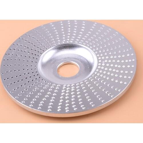 100mm Silver Metal Grinding Wheel Wood Sanding Carving Shaping Disc Fit For Angle Grinder