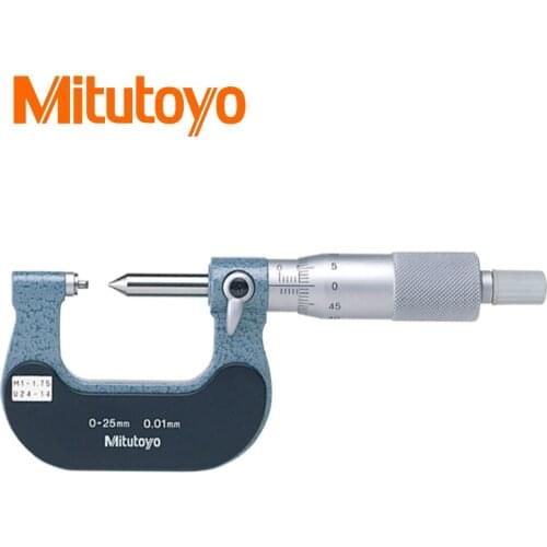 125-102 0-25mm 125-108 25-50mm Mitutoyo Screw Thread Micrometers Measure Cnc Tool 0.01mm