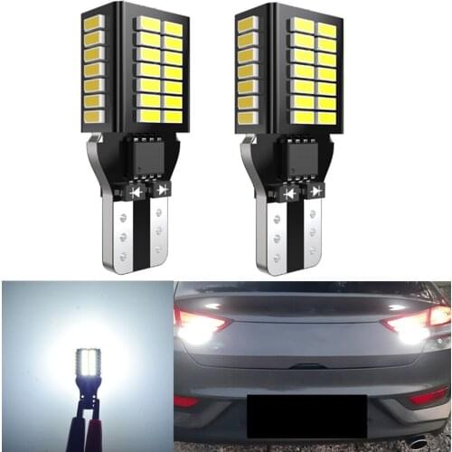 2pcs 1000LM 7W W16W LED Canbus Error Free T15 Bulb 921 912 Lamp 4014 48SMD Backup Reverse Light for Audi BMW VW Toyota Kia Ford