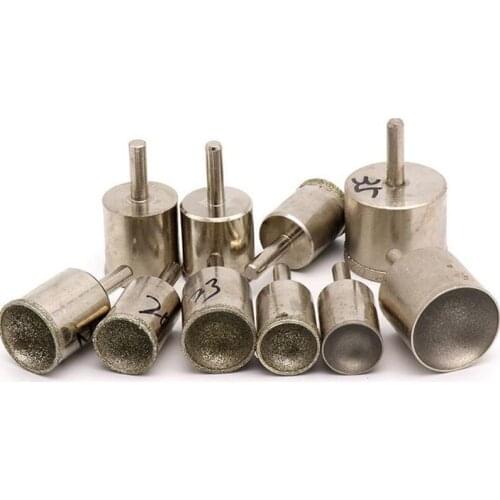 3-25MM Rough Fine Grit Diamond Concave Polisher Desktop Polisher Tools Bead Rods Ball Grinding Head Ball Micro Mill Cutter