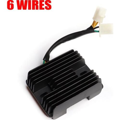 6 Wires Voltage Regulator Rectifier for CF250cc ATV Go Kart Moped Scooter Voltage Regulator Rectifier
