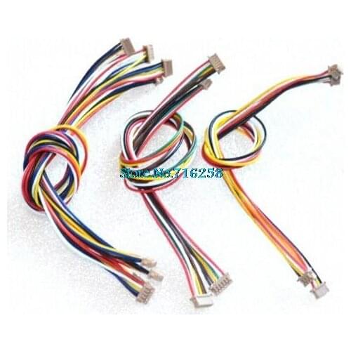 8pcs APM 2.5 Flight Control Cable (DF13 4/5/6 Position Connector 20 cm) 4pin, 5pin, 6pin