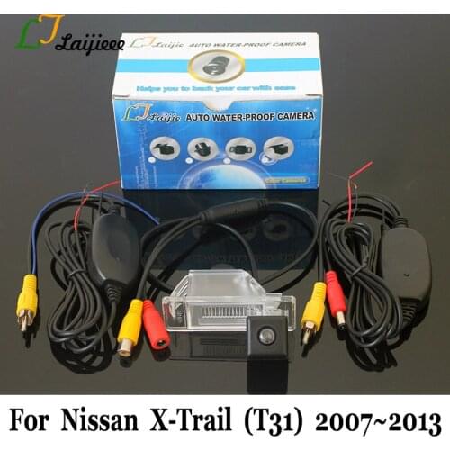For Nissan X-Trail T31 XTrail X Trail 2007~2013 Car Wireless Backup Camera / RCA AUX HD CCD Night Vision Auto Rear View Camera
