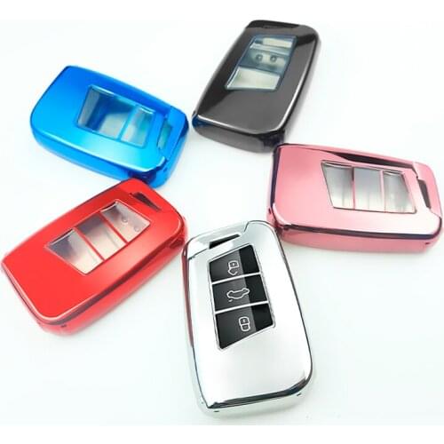 Car Remote Key Case Cover For VW Volkswagen Polo Golf Magotan Passat Beetle Caddy Up Eos Tiguan Skoda Octavia Superb SEAT Leon